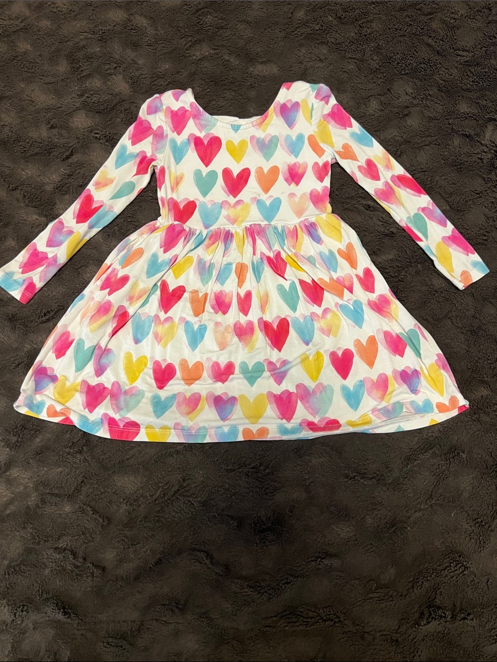 Little sleepies Heart twirl dress 4T